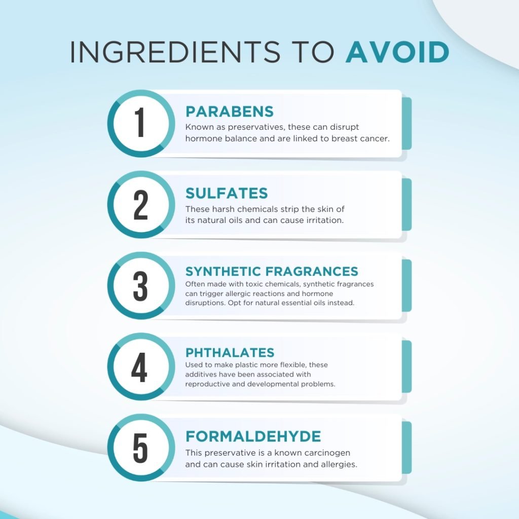 Skin Care Ingredients to Avoid
